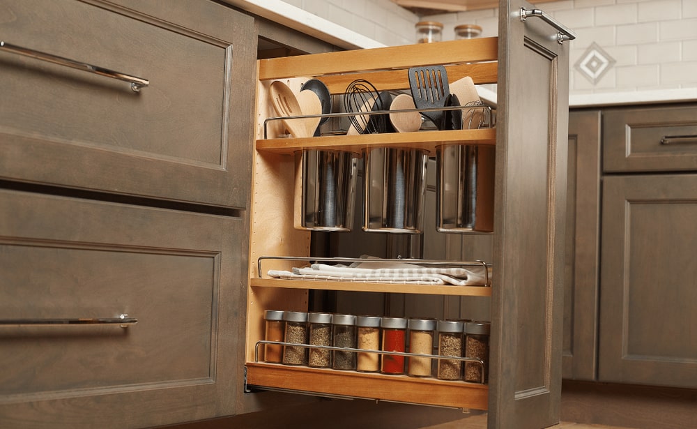 base cabinet organizer