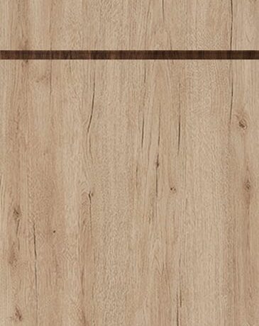 Anniversary Oak Euro style frameless cabinet